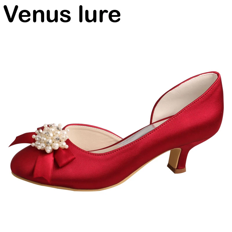 wine red court shoes