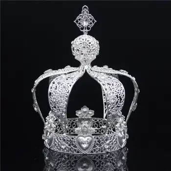 

New Designs Royal Crown for Party Birthday Cake Crowns and Tiaras for doll Bridal Wedding Hair Jewelry Ornaments Diadem