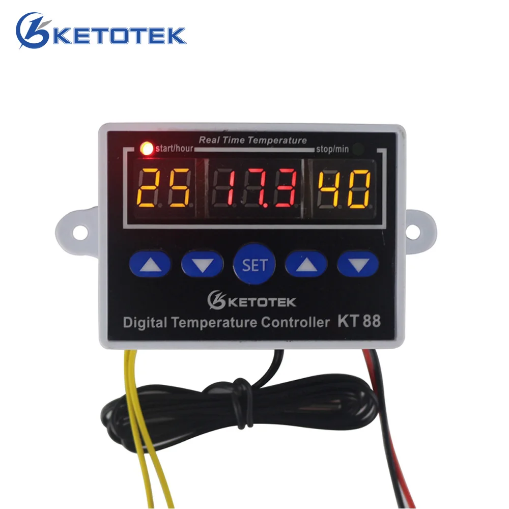 Ketotek Kt88 Temperature Controller Thermostat Digital Thermostat Regulator Temperature Control