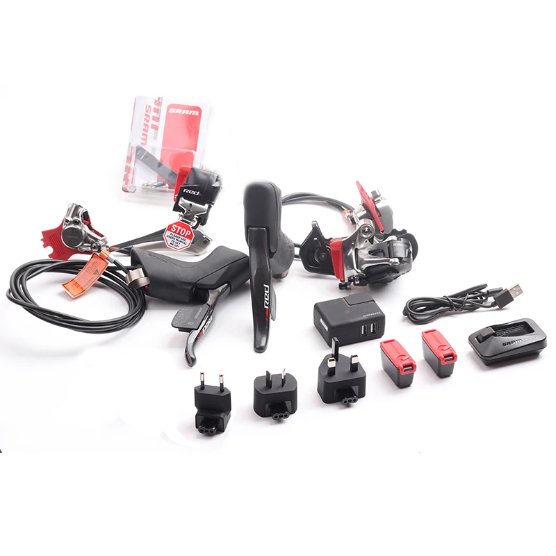 SRAM красный етапе Беспроводной электронный комплект 2x11 S скоростной велосипед