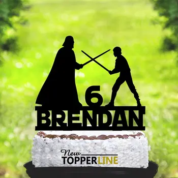 

Battle between generals and soldiers cake topper，Birthday cake topper