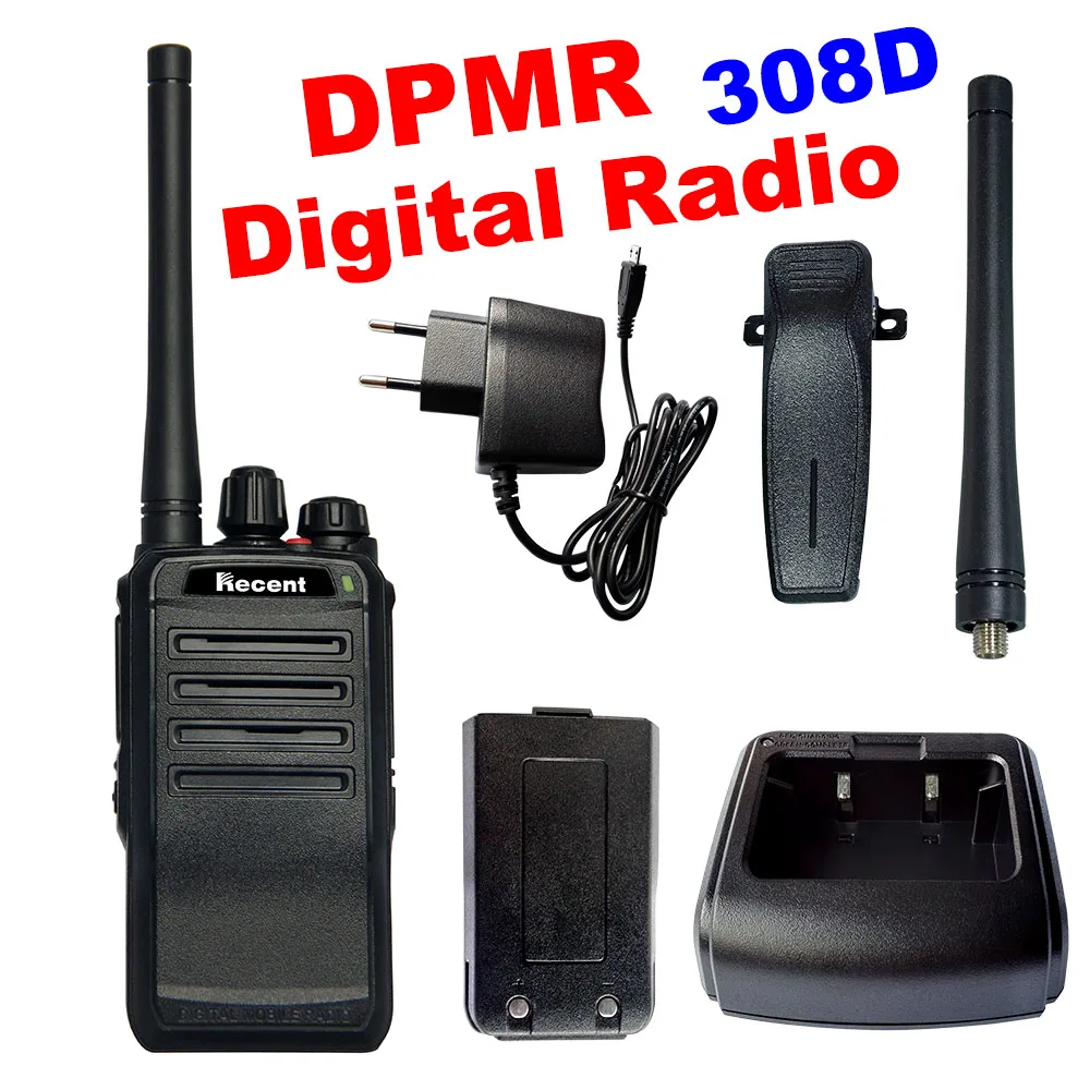 3W Digital Radio RS308D DPMR Professional Walkie Talkie 16 Channels Clear Voice Call Encryption UHF 400-470MHz | Мобильные телефоны