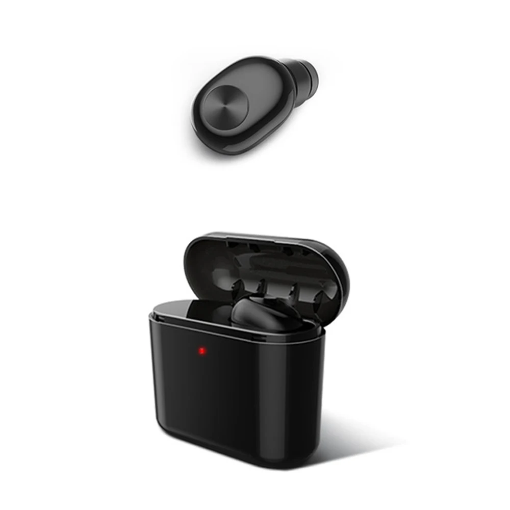 Беспроводные Bluetooth наушники BT4.2 невидимые мини стерео Музыкальная гарнитура с