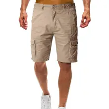 Мужские военные карго шорты брендовые новые тактические шорты мужские хлопковые свободные рабочие повседневные короткие штаны размера плюс