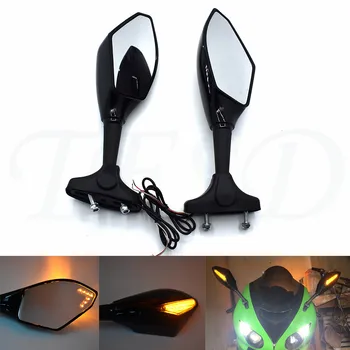 

Motorcycle LED turn signal indicator rear view mirror side view mirror Retroviseur Clignotants Moto For Ducati SPORT 1000