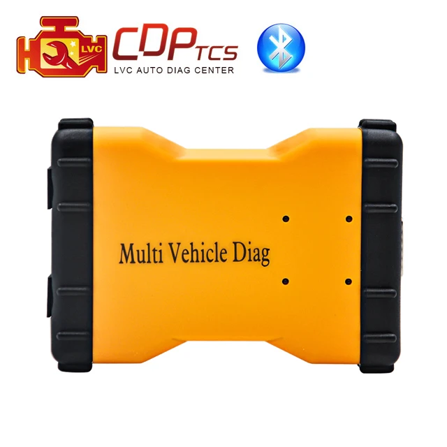 

MVDiag MULTI VEHICLE DIAG plus bluetooth 2015.03 with keygen + obd2 LED cable OBDII scan diagnostic tool same as CDP TCS pro