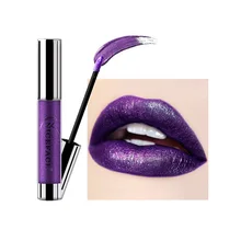 Алмазная металлическая Помада для губ Глянцевая жидкость губная помада стойкий блеск жемчужный цвет блеск для губ Косметика для макияжа
