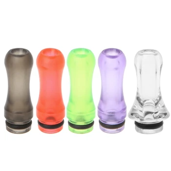 

Plastic 510 Drip Tip Clear Colorful Mouthpiece For Atomizer E-Cigarette Vape