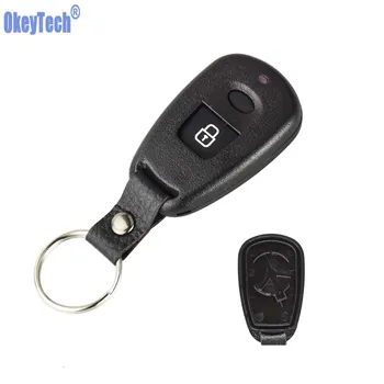 

OkeyTech For Hyundai Elantra Before Year 2003 Santa Fe Eagle Terracan 2 Buttons Remote Key Shell Cover Without Battery Holder