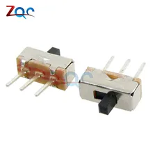 20PCS SS12D00G3 Slide Switch 2 Position SPDT 1P2T 3Pin PCB Panel Mini Vertical Toggle Switches For DIY Electronic Accessories