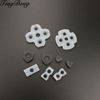 

For ps4 Controller joy con Silicone Rubber Responsive Sensitive Conductive Button Pad Kit Compatible Responsive Sensitive