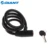 GÉANT VTT Vélo Vélo Lock Bike Acier Coil Cable Lock Motos Vélo Anti-vol Accessoires 11mm 2 Touches noir