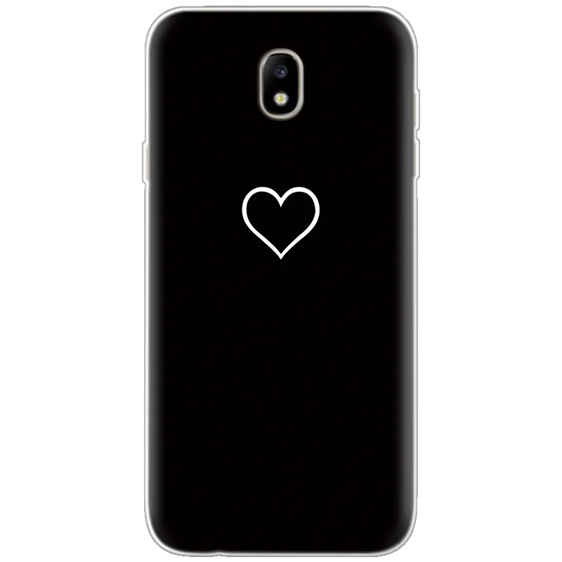 Мягкие силиконовые чехлы для влюбленных из ТПУ Samsung Galaxy J7 Pro чехол 5 дюйма 2017 J730F