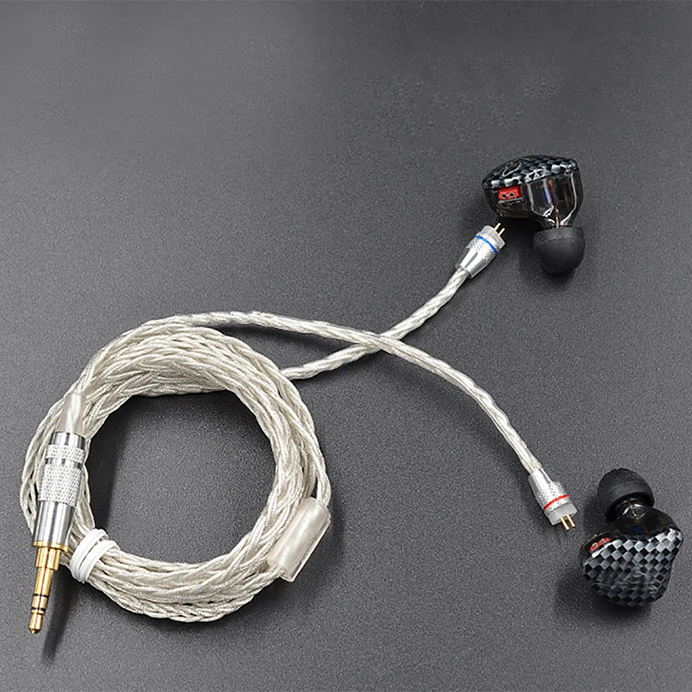 Новый 2Pin Плетеный замены кабель наушников для KZ ZS3/ZS4/ZS5/ZS6 Знч/СЖД/ES3/ED12