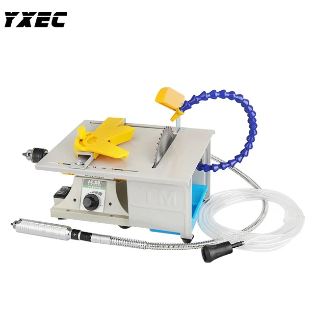 

850W Multifunction Mini Table Saw Stone Polisher Jade Engraving Machine Grinding machine Table Saws Jade Cutting machine 220V