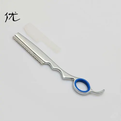 Wholesale Hot Feather Hair Razor Chrome Plated Thinning Shaper