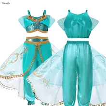 Детская одежда; костюм принцессы; Топ с блестками; юбка-брюки; 2 комплекта; накидка; платье для маленьких девочек; комплект одежды для детей; праздничное платье; Vestido