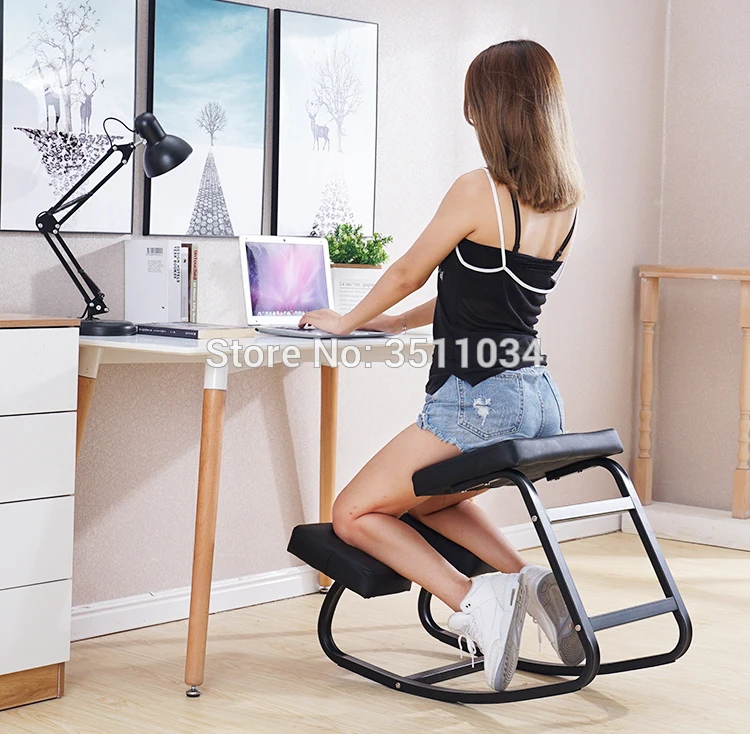 New Coming Ergonomically Designed Kneeling Chair For Adult Modern Office Computer Chair Ergonomic Posture Knee Chair Design