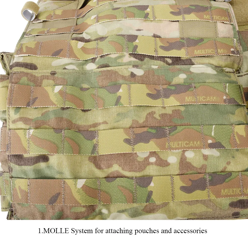 EMERSONGEAR LBT тактический жилет с подсумок Molle нагрудный жилет для страйкбола пейнтбола военный армейский боевой жилет Мультикам EM7440