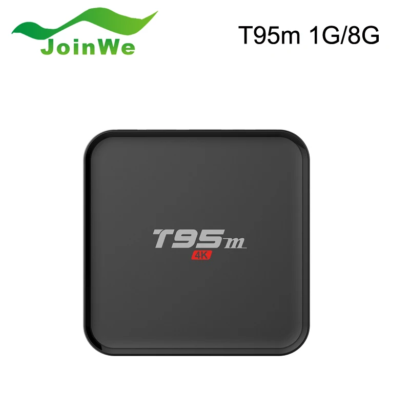 

New T95M TV box Amlogic S905X Quad Core Android 6.0 1GB 8GB Private model with LED display Support KODI 16.0 Smart Media Player