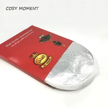 Уютный момент 50 шт. 0.02 мм Алюминий перфорированные Фольга Бумага с отверстиями для воды трубы кальян чашу кальяна Интимные аксессуары sm098