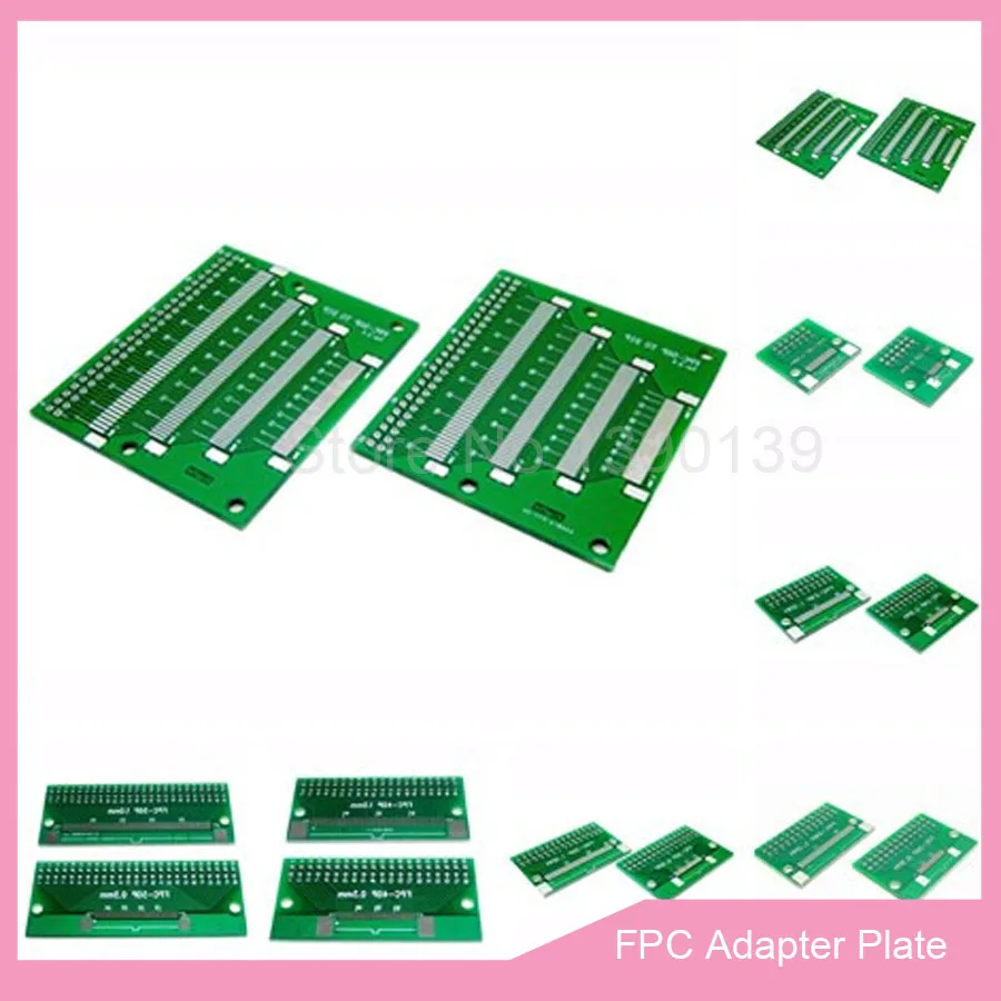 50pins to 50pins 0.5mm FFC FPC Extension Adapter Board 20mm Flat flexible Cable