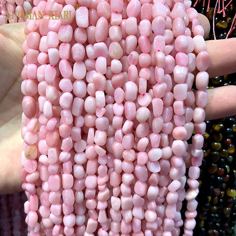 AAA естественный неправильной формы 5-8 мм каменные бусины розовый кварц аметисты Агаты для самостоятельного изготовления ювелирных изделий браслет ожерелье