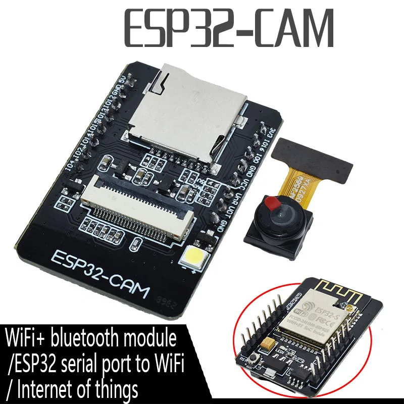 ABHU-Esp32-Cam Esp-32S модуль Wi-Fi Esp32 серийный wi-fi Esp32 Cam макетная плата 5V Bluetooth с Ov2640 Камера модуль