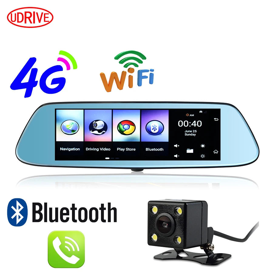 Otstrive 8 inch Android 4G font b GPS b font Navigation Android 5 1 WiFi Bluetooth