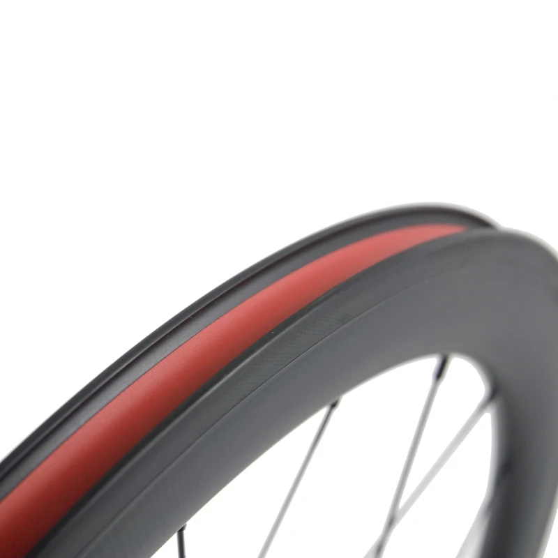 Clearance Wholesale carbon wheels 50mm 23mm width clincher/tubular basalt braking carbon wheelset with chosen hub road bike wheel 5