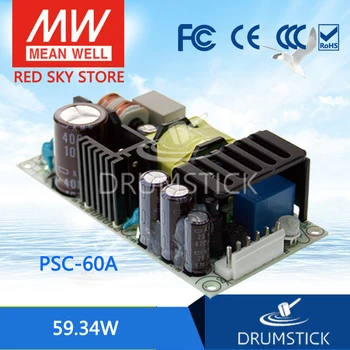 

Steady MEAN WELL PSC-60A 13.8V meanwell PSC-60 59.34W Single Output with Battery Charger(UPS Function) PCB type