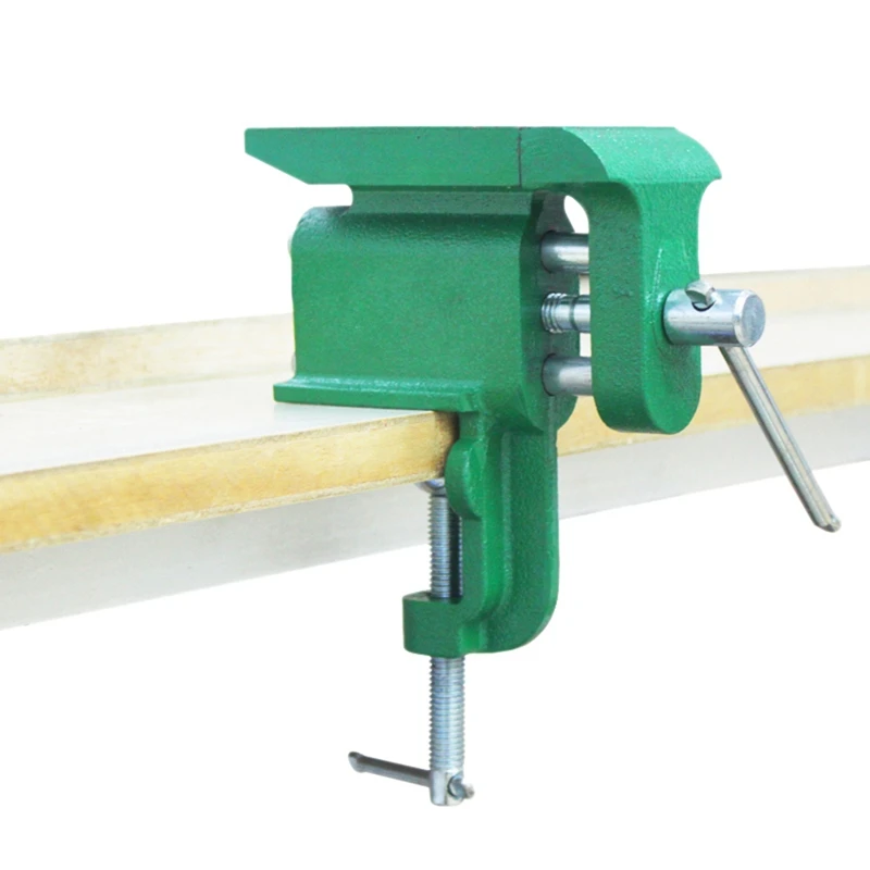 

HOT-Aluminum Miniature Small Jewelers Hobby Clamp On Table Bench Vise Mini Tool