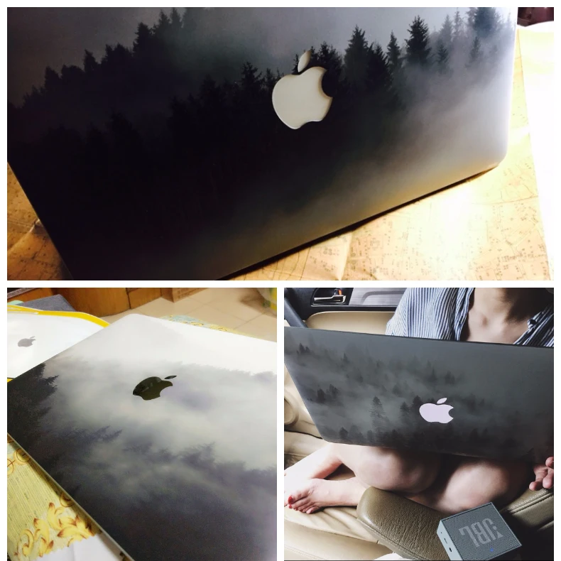 Популярный чехол для ноутбука Macbook Pro Air 11 13 15 retina, чехол для всего тела, защитная наклейка, милый защитный чехол kawaii