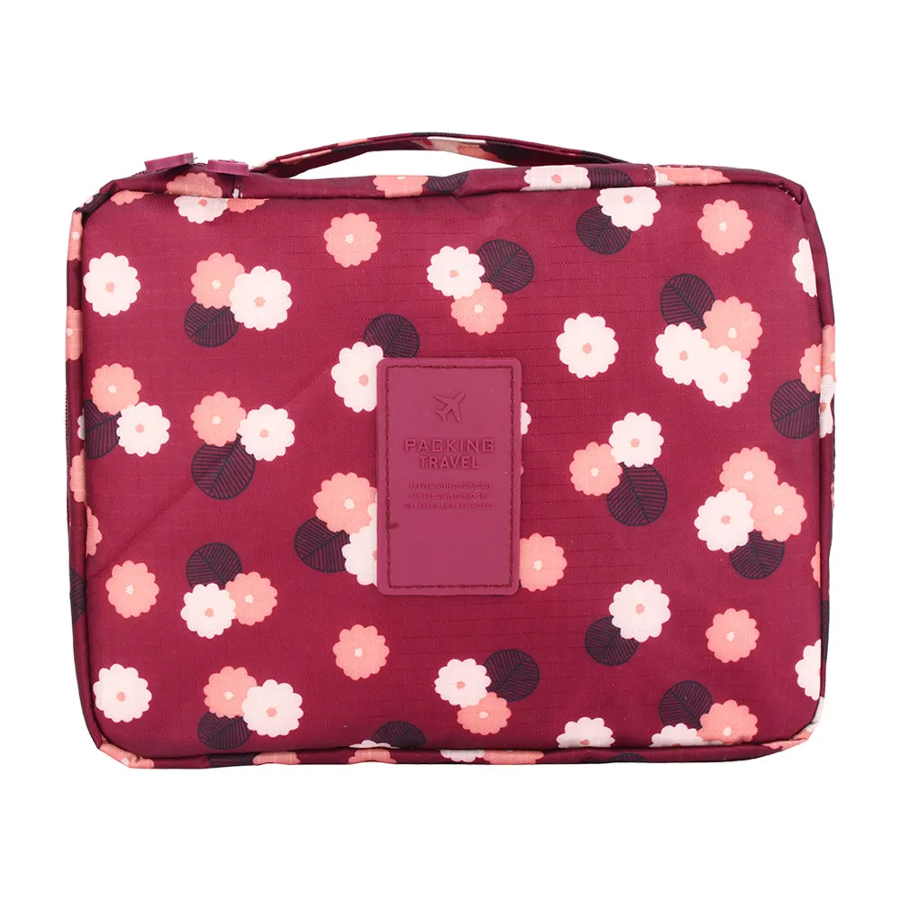 

1Pcs Travel Cosmetic Makeup Toiletry Case Wash Organizer Storage Pouch Hanging Bag Bathroom Storage Bags