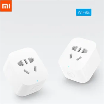 

Original Xiaomi Smart Socket Plug Basic Socket Plug Power WiFi Version Socket EU Control With Phone APP Itelligent Plug