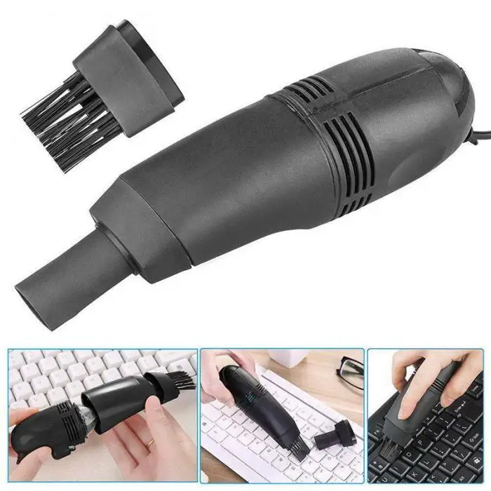 4 шт. компьютер PC Клавиатура Mini USB Пылесосы для автомобиля пыли портативная щетка инструменты JLRL88