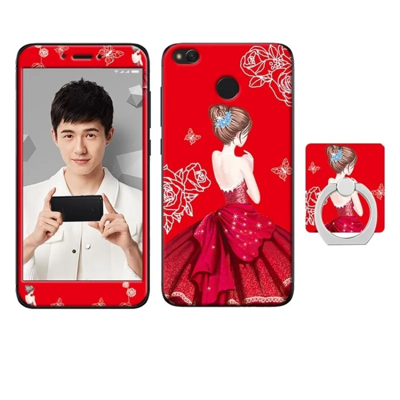  Xiaomi redmi 4X case cover glass screen protector  (24)