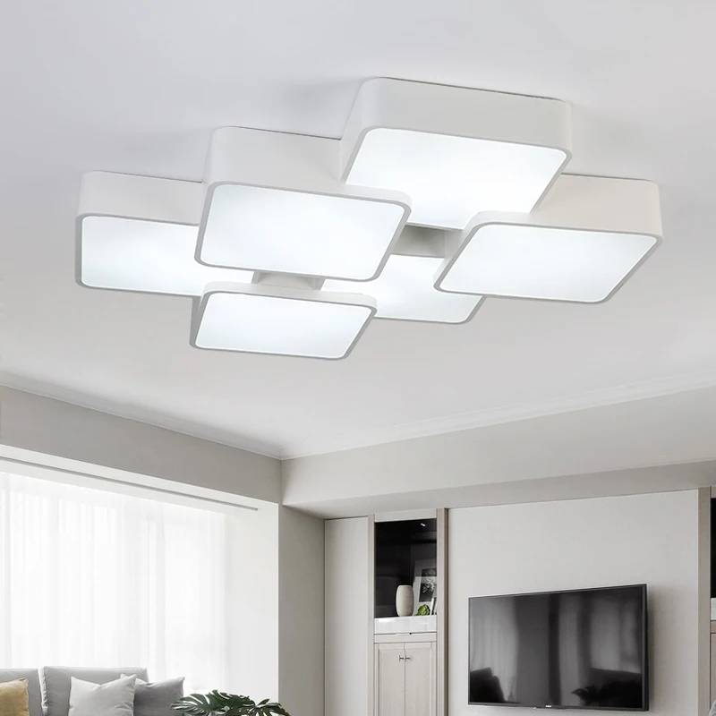 AC85-260V Modern led for dining room bar kitchen acrylic white