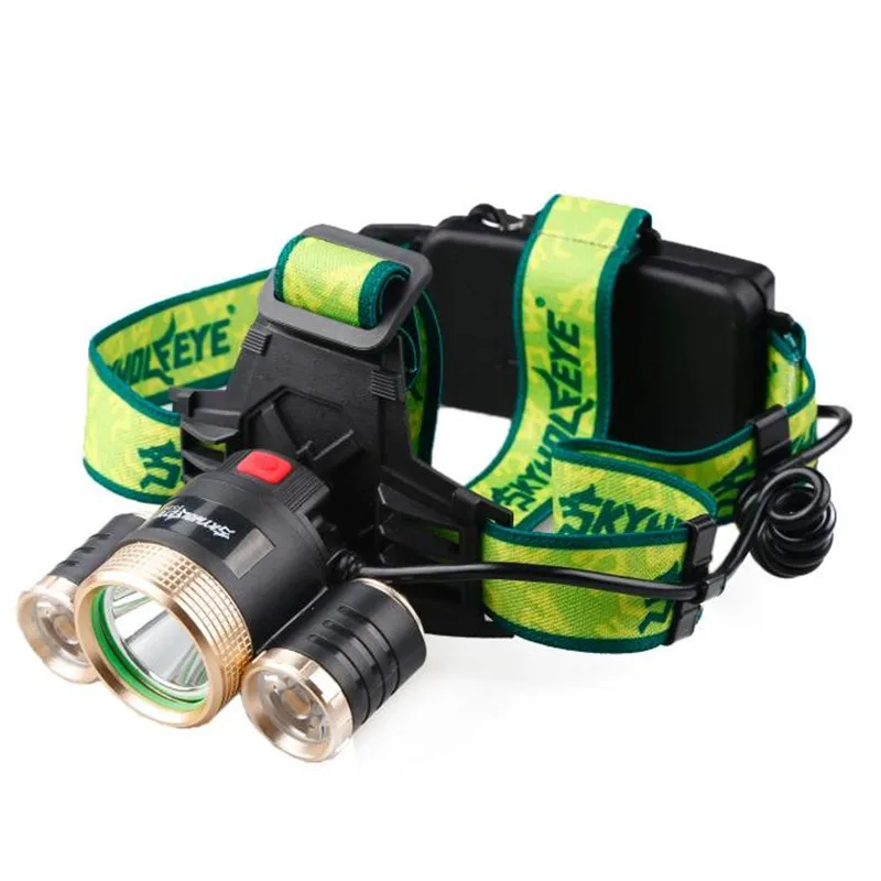 Велосипедный фонарь 9000Lm 3X XML T6 + 2R5 светодиодный фары Flashlight18650 факел свет лампы