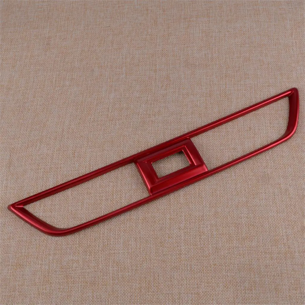 

New Red ABS Car Interior Center Dashboard Air Vent Outlet Trim Cover Sticker Panel Fit For Honda Accord 2018 Accessories
