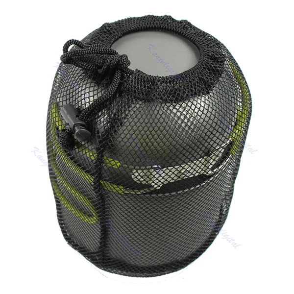 4 piezas al aire libre que acampan yendo de utensilios de cocina mochilero Picnic tazón Pan Pot Set