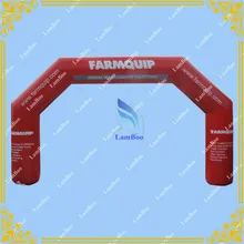 Красный 8 м надувной арки для мероприятий, UL/CE сертифицированный вентилятор в комплекте