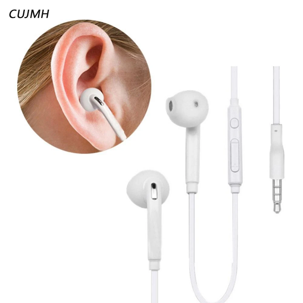 

CUJMH stereo with wheat remote control hands-free mobile phone earphone, sports 3.5mm wired earphone for samsung xiaomi.
