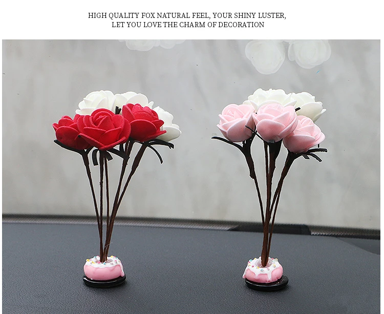 

EveryFlower Decoration Car Ornaments Auto Interior Accessories Decoration Birthday Gift Home Decor