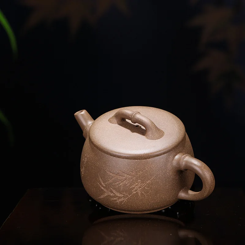 255 mL аутентичный китайский чайник для заварки чая горшок Zisha для китайского кунг-фу чайный сервиз pure ручная работа, из фиолетовой глины чайник чай пуэр кипения чайник для воды