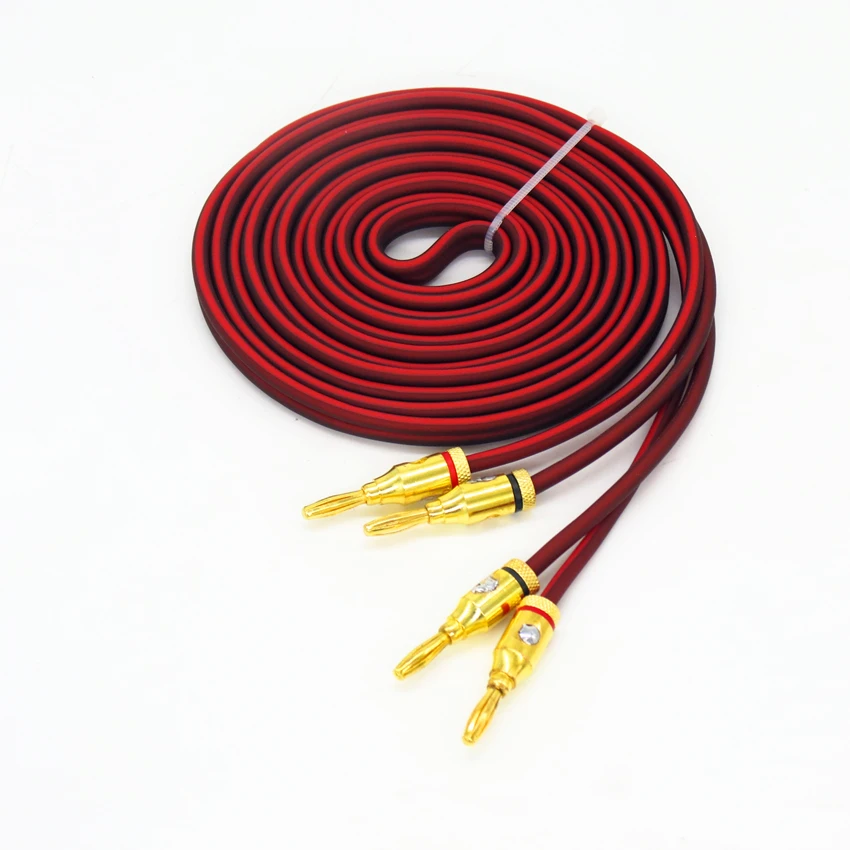 oxygen free copper 99.99 speaker Cable Power amplifier connection