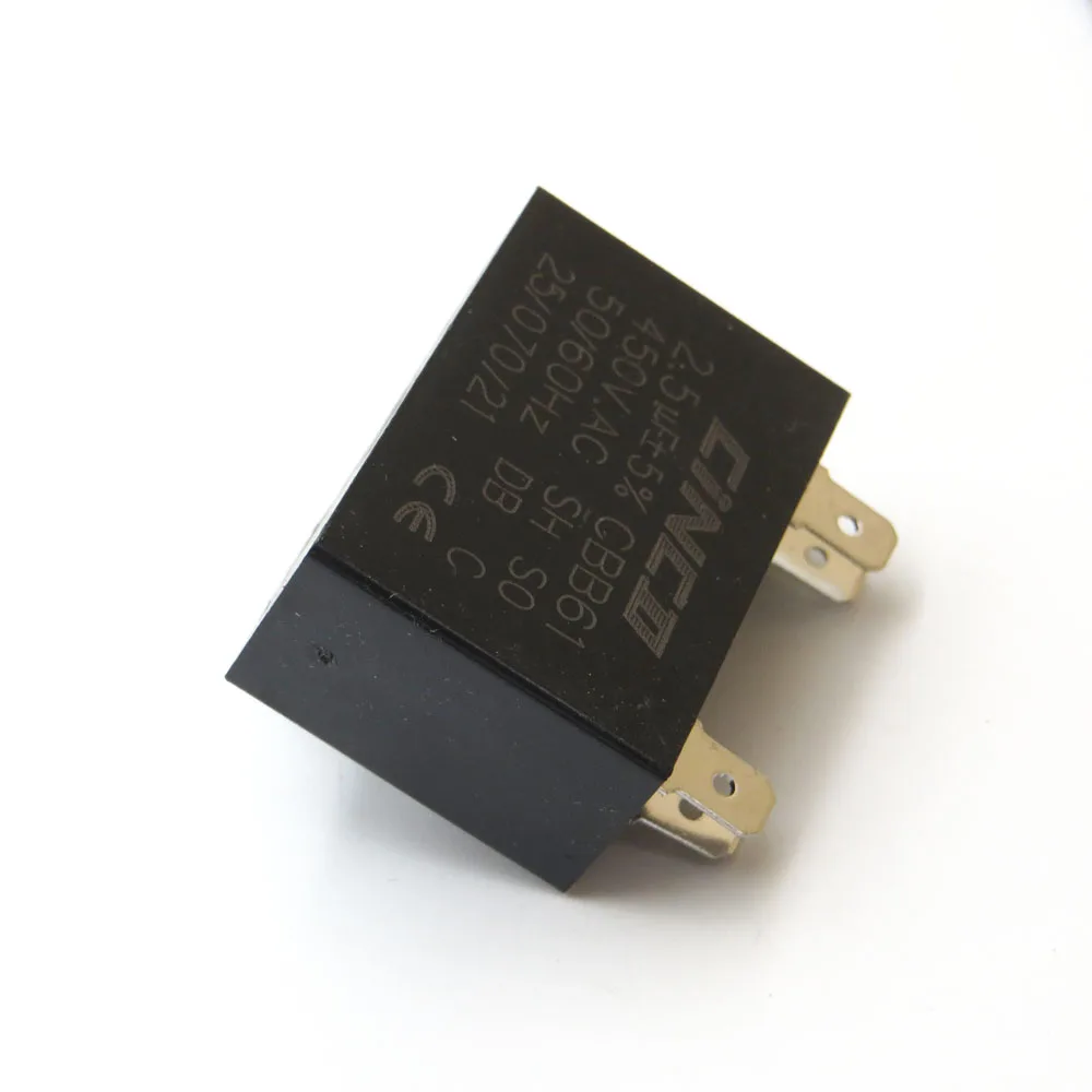 5 шт. x 2 мкФ 400 V 450 CBB61 конденсатор моторного двигателя Потолочный мотор