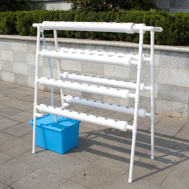 Hydroponics system NFT with 72pcs of net cup. Nutrient Film Technique (NFT) Hydroponics system NFT with 72pcs of net cup. Nutrient Film Technique (NFT)