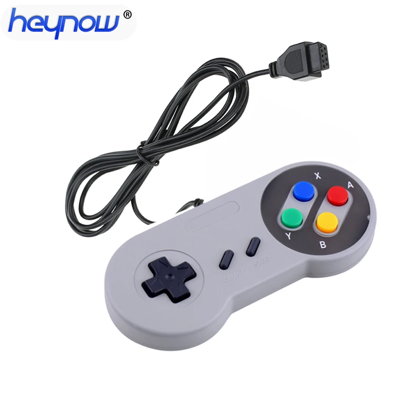 

9 pin Controller 1.5m Universal Game Joypad Joystick for Nintendo SNES TV game console Game Controller For TV Game Player