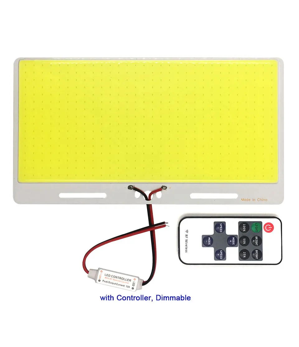 100W cob led panel light bulb lamp cold white 12v  (5)
